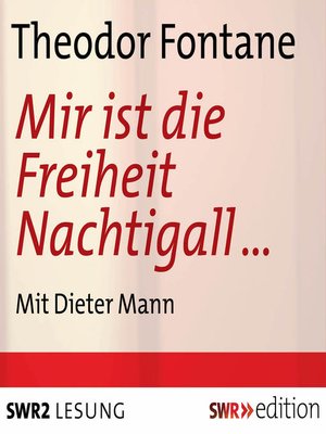 cover image of Mir ist der Freiheit Nachtigall